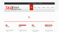 Desktop Screenshot of 360globaltransportation.com